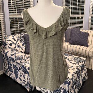 CAbi S Tank Top Moss Green